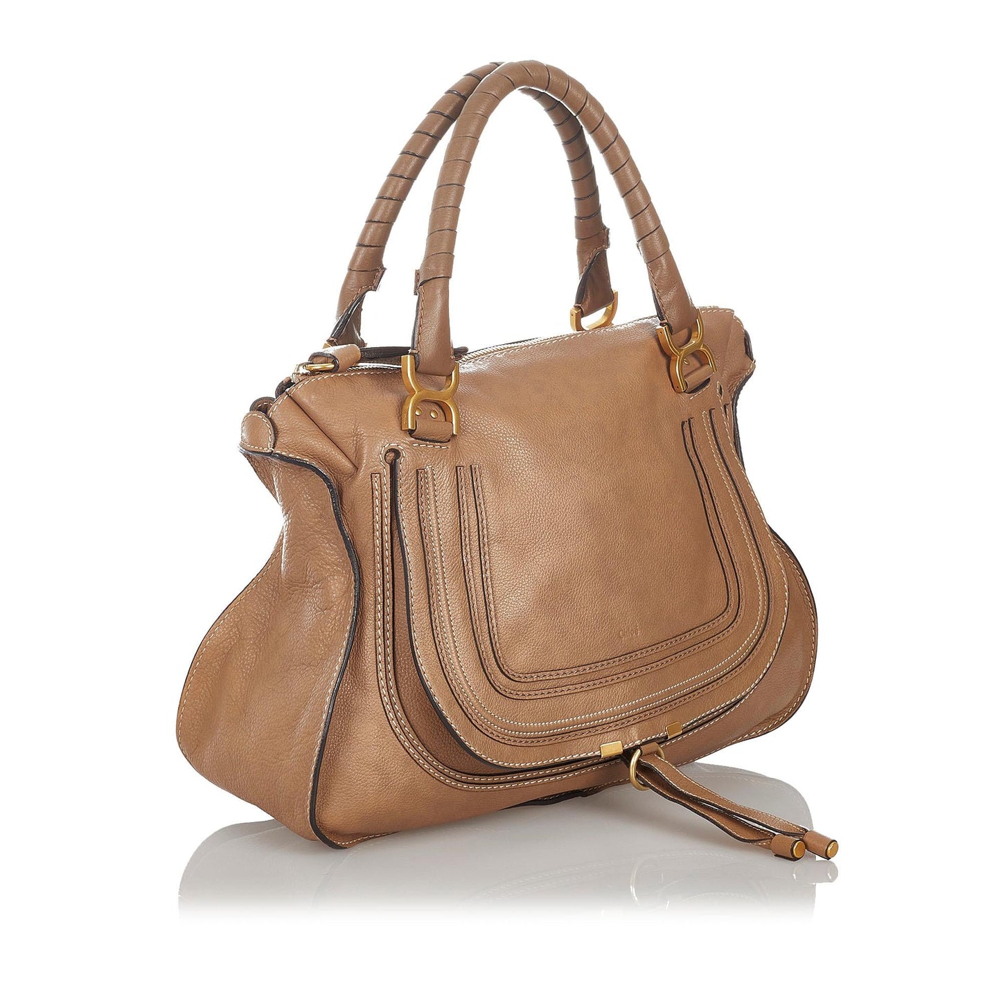 Chloe Marcie Leather Handbag (SHG-27138)