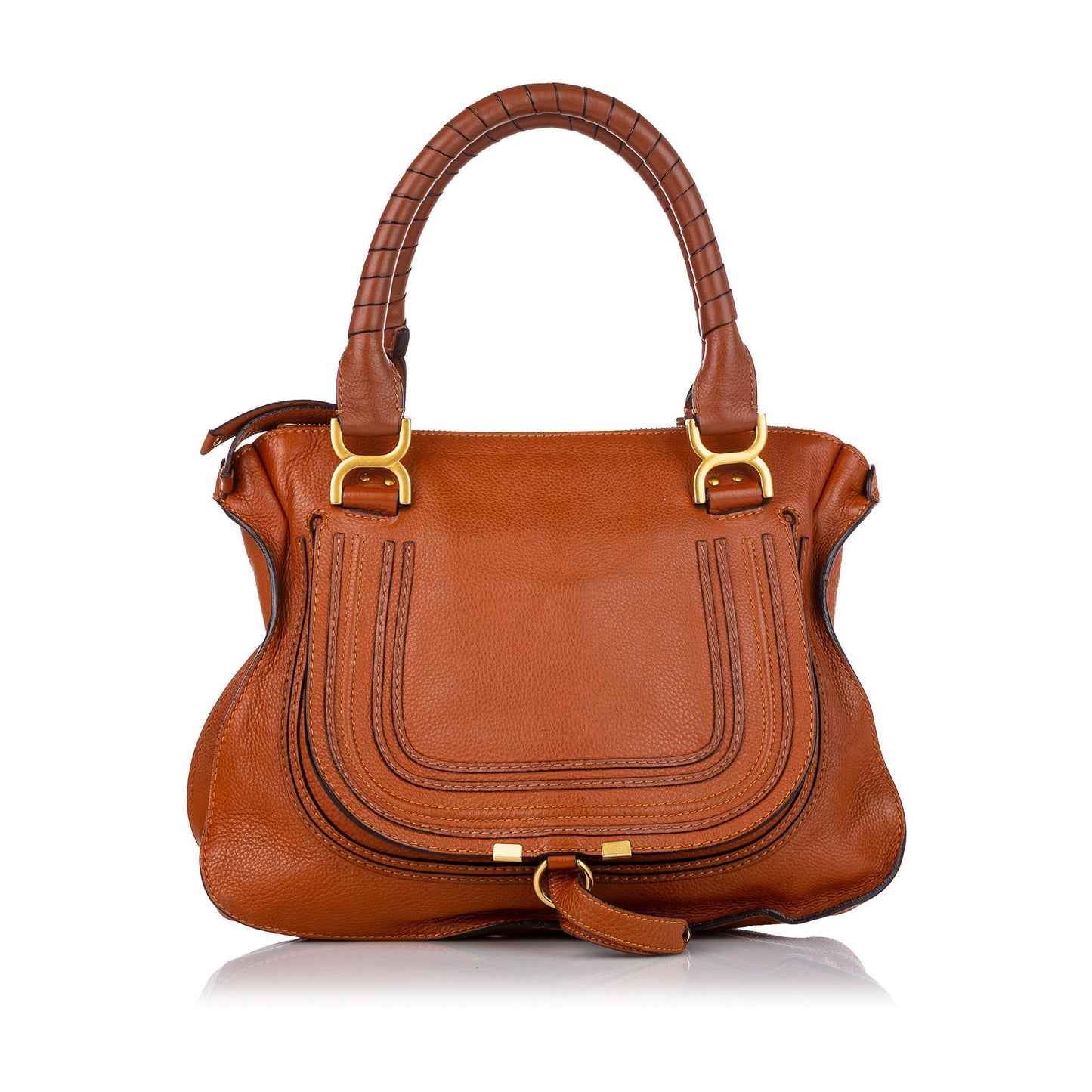 Chloe Marcie Leather Handbag (SHG-27665)