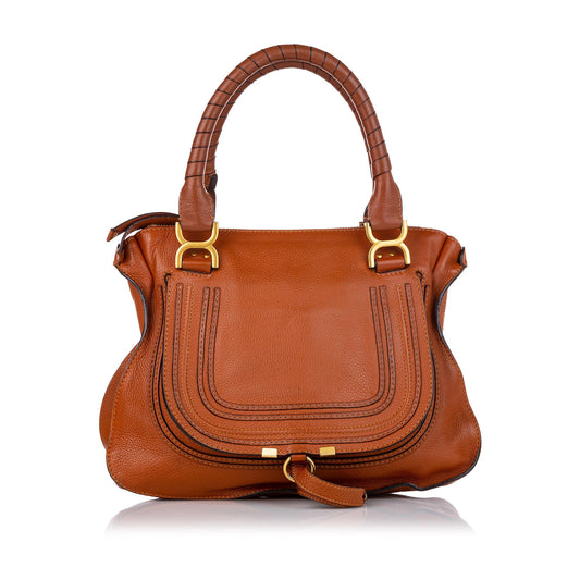 Chloe Marcie Leather Handbag (SHG-27665)