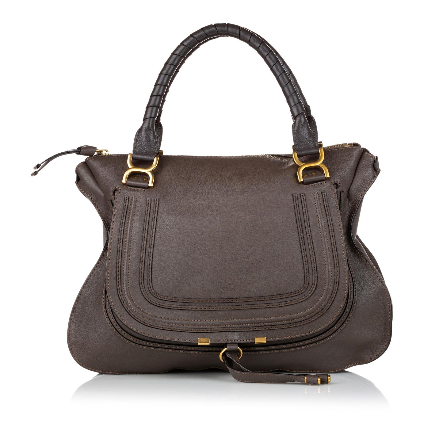 Chloe Marcie Leather Handbag (SHG-28749)