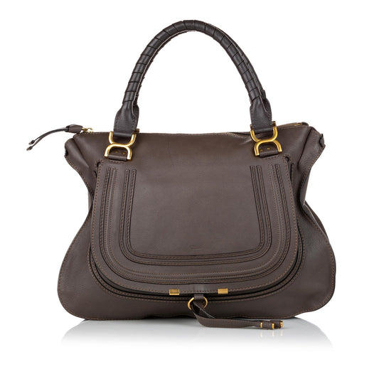 Chloe Marcie Leather Handbag (SHG-28749)