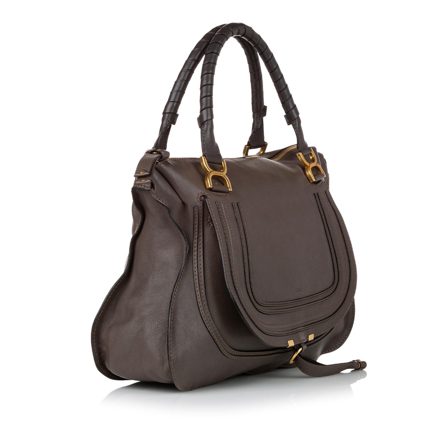 Chloe Marcie Leather Handbag (SHG-28749)