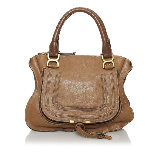 Chloe Marcie Leather Handbag (SHG-30146)