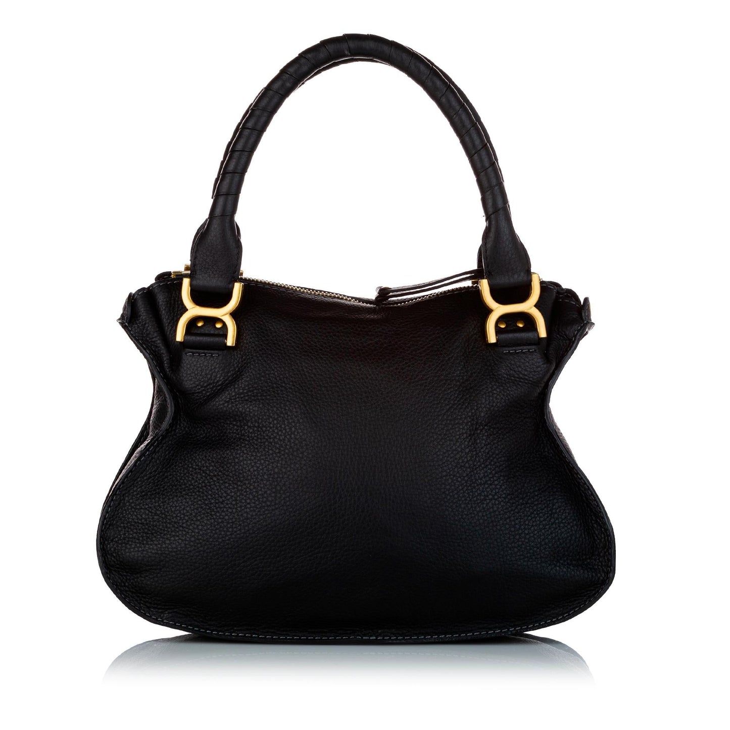 Chloe Marcie Leather Satchel (SHG-25956)