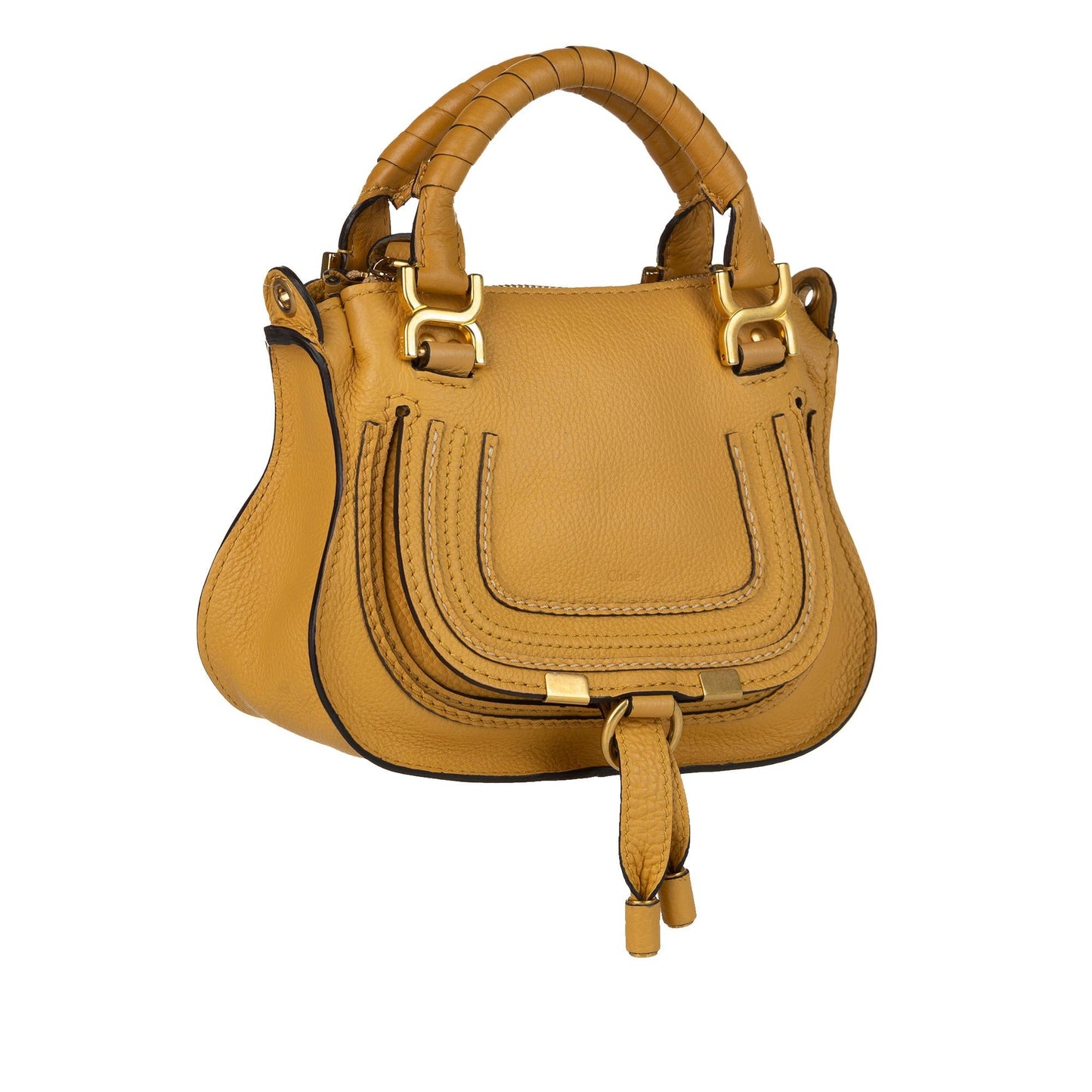 Chloe Marcie Leather Satchel (SHG-33103)