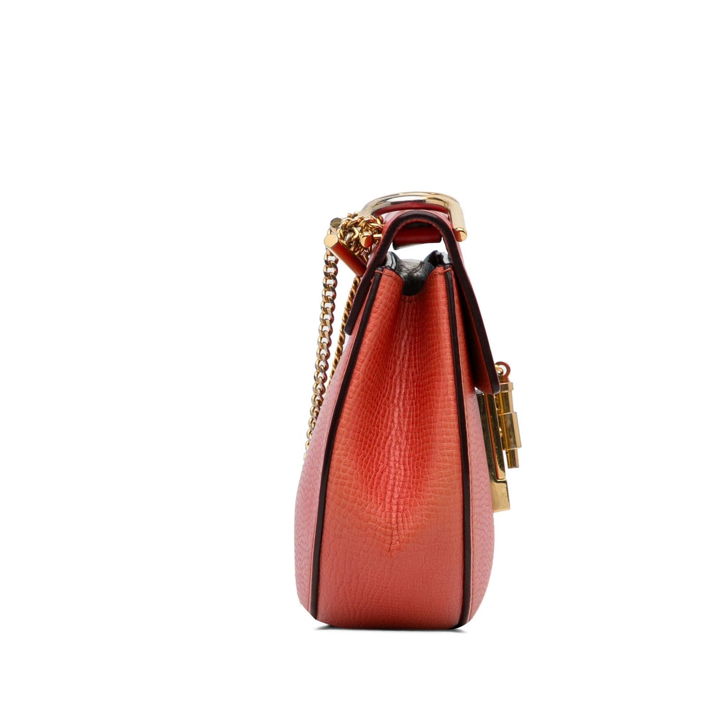 Chloe Mini Bicolor Drew Crossbody Bag (SHG-AKpL47)