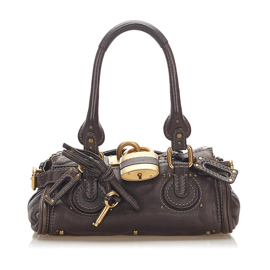 Chloe Paddington Leather Handbag (SHG-17446)