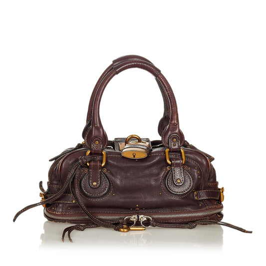 Chloe Paddington Leather Handbag (SHG-26897)