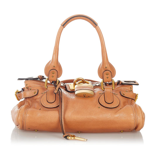 Chloe Paddington Leather Handbag (SHG-27012)