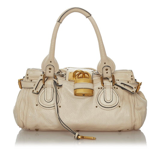 Chloe Paddington Leather Handbag (SHG-28181)
