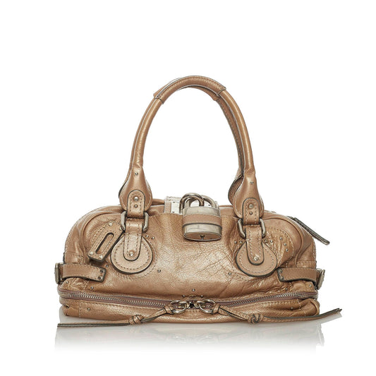Chloe Paddington Leather Handbag (SHG-28774)