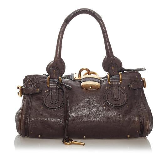 Chloe Paddington Leather Handbag (SHG-28800)
