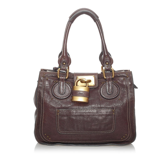 Chloe Paddington Leather Handbag (SHG-29849)