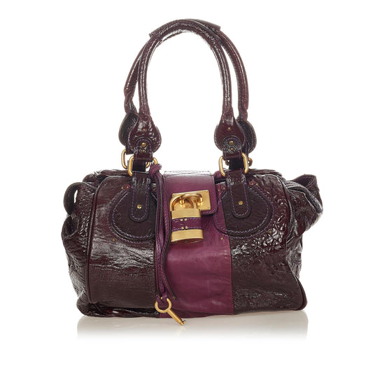 Chloe Paddington Leather Shoulder Bag (SHG-25390)