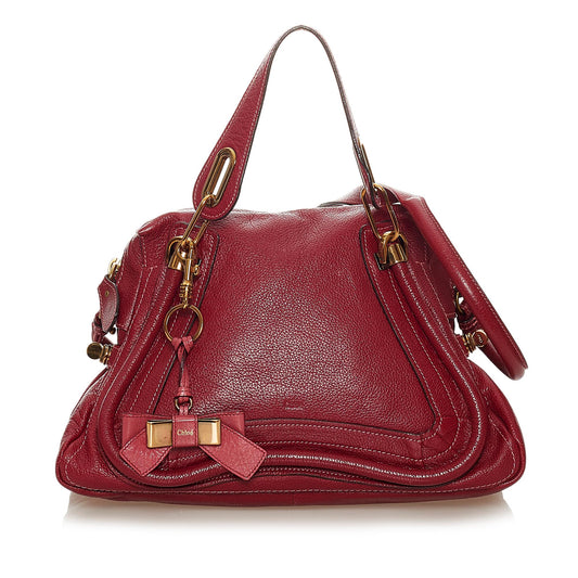 Chloe Paraty Leather Satchel (SHG-27528)