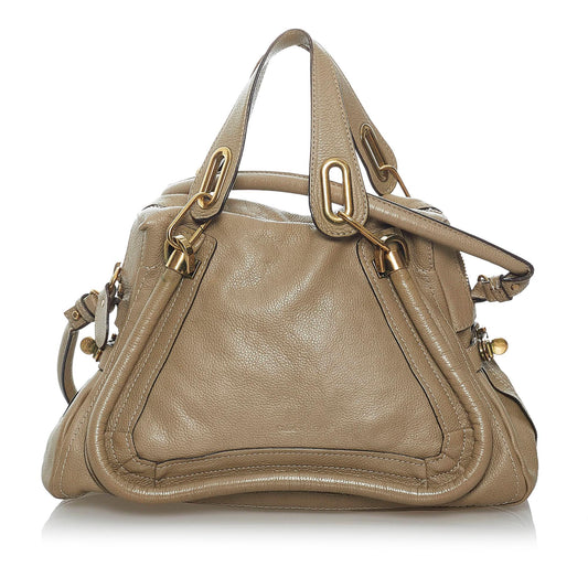 Chloe Paraty Leather Satchel (SHG-29650)