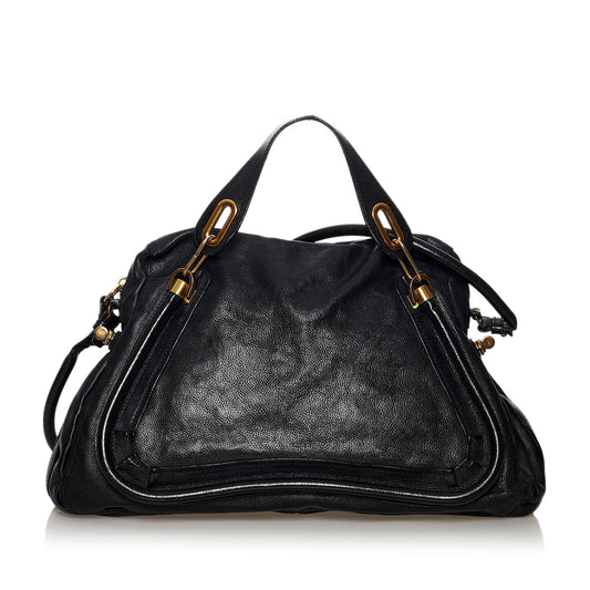 Chloe Paraty Leather Satchel (SHG-29858)