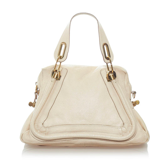 Chloe Paraty Leather Satchel (SHG-33390)