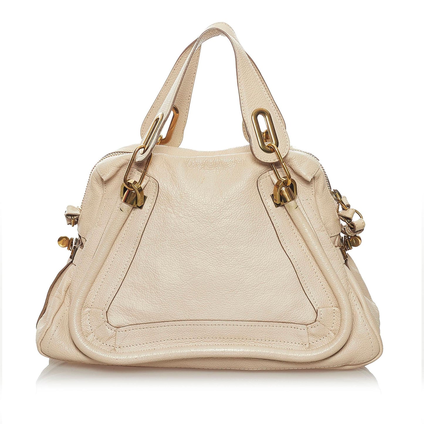 Chloe Paraty Leather Satchel (SHG-36220)