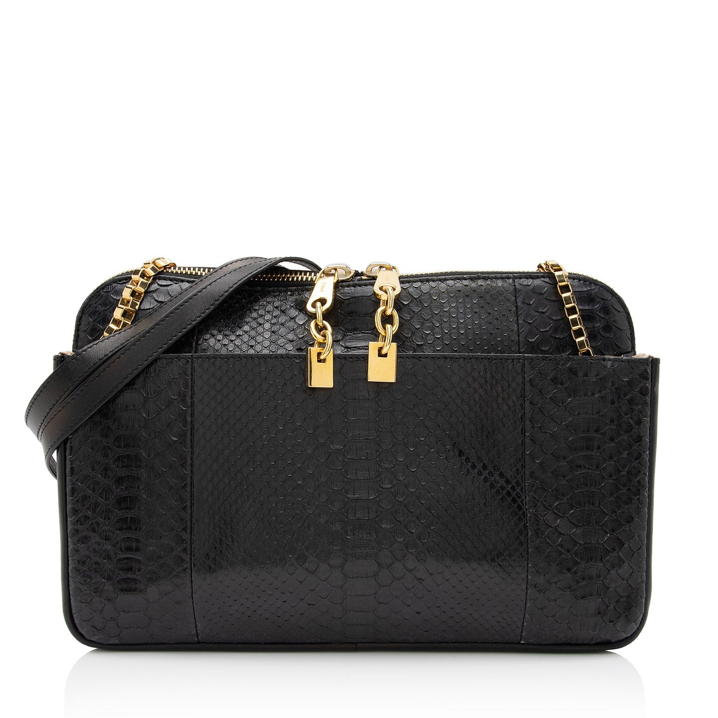 Chloe Python Lucy Shoulder Bag (SHF-XV2WoX)