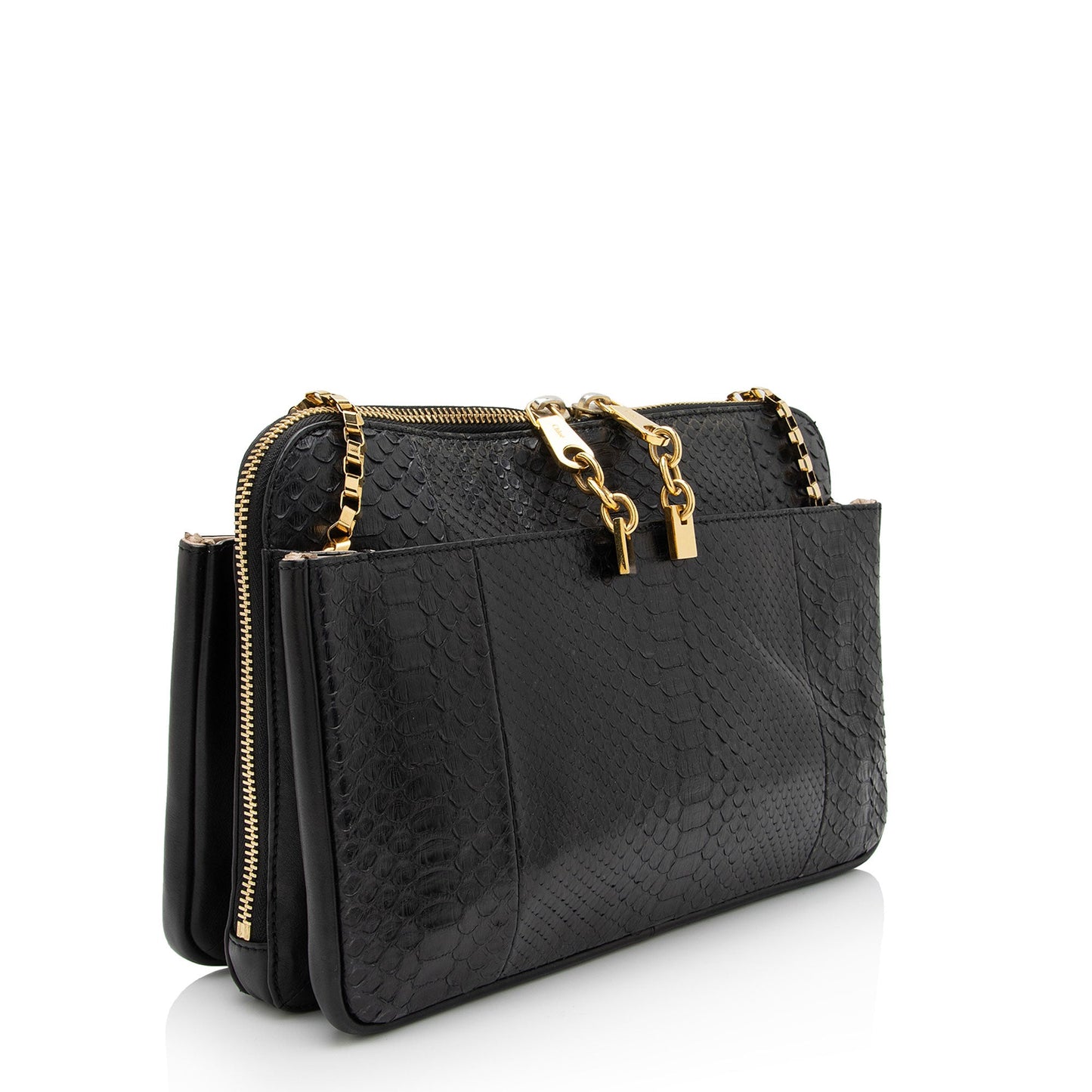 Chloe Python Lucy Shoulder Bag (SHF-XV2WoX)