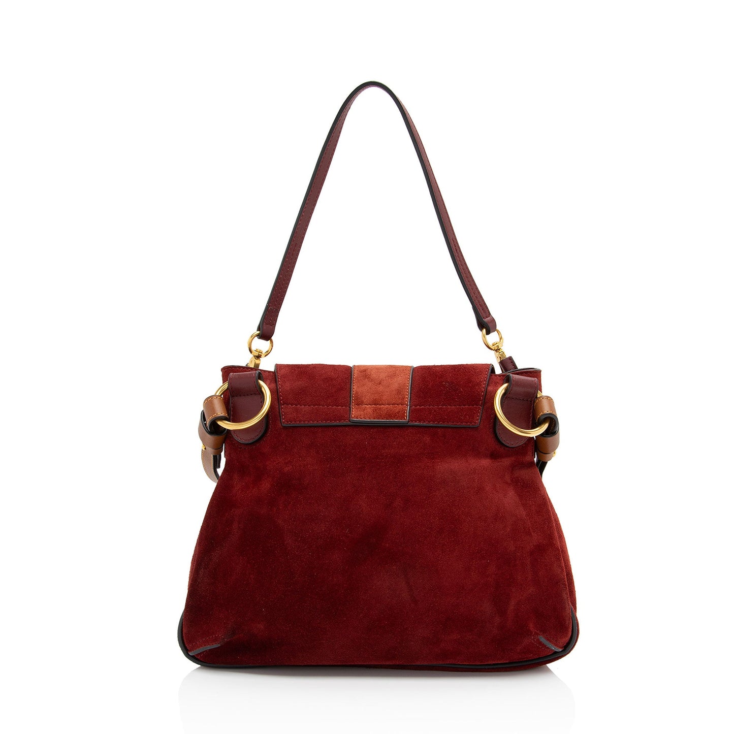 Chloe Suede Lexa Shoulder Bag (SHF-fbjTXb)