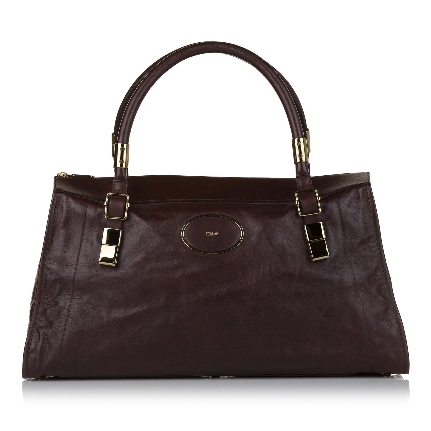 Chloe Victoria Leather Handbag (SHG-37645)