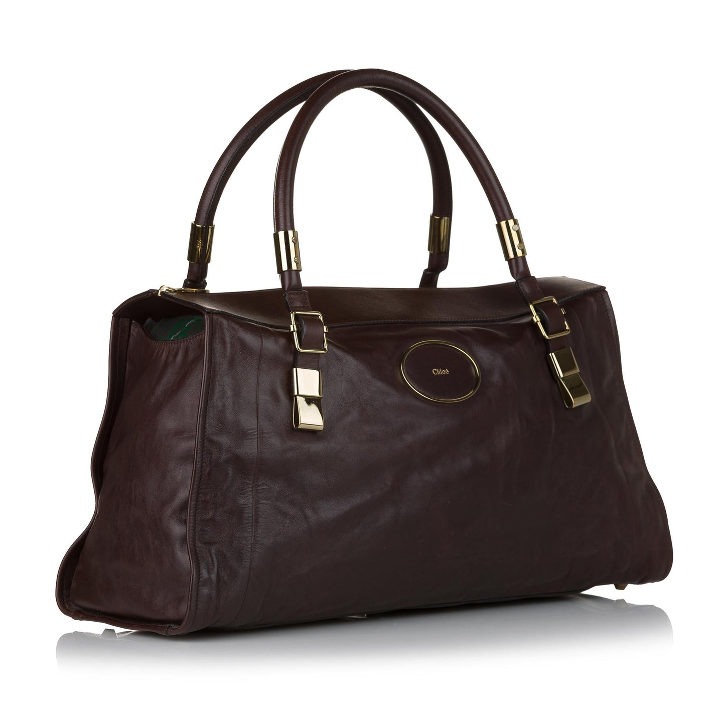 Chloe Victoria Leather Handbag (SHG-37645)