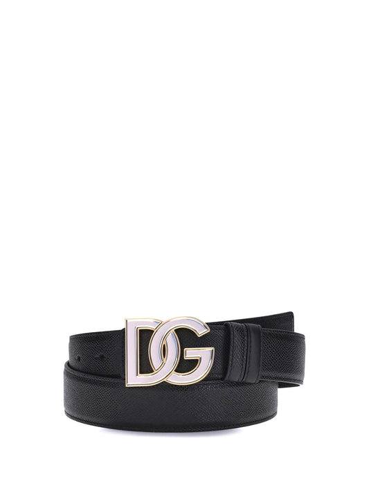 Dolce & Gabbana Men Leather Belt