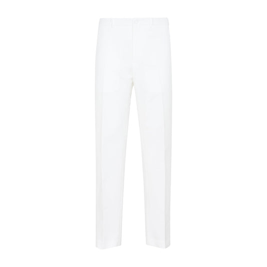 DIOR Slim Fit Trousers with Ankle Slit Detail