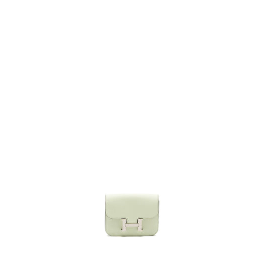 Hermes Constance slim epsom Vert Fizz SHW Stamp U