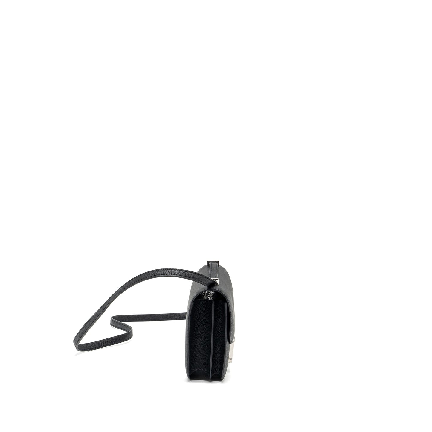 Hermes mini constance epsom black SHW stamp W
