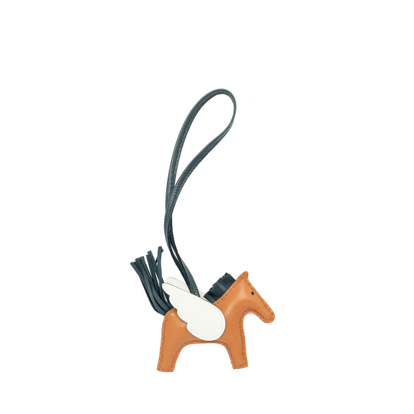 Hermes Pegase Rodeo Pm Bag Charm Gold / Vert Cypres / Vert Fizz Stamp U