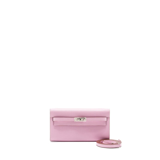 Hermes Kelly to go Epsom X9 Mauve Sylvestre SHW stamp U