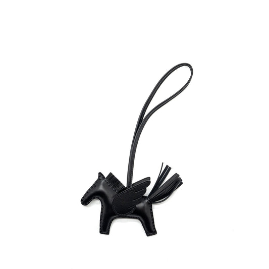 Hermes Rodeo Pegase PM Bag Charm So Black Stamp B