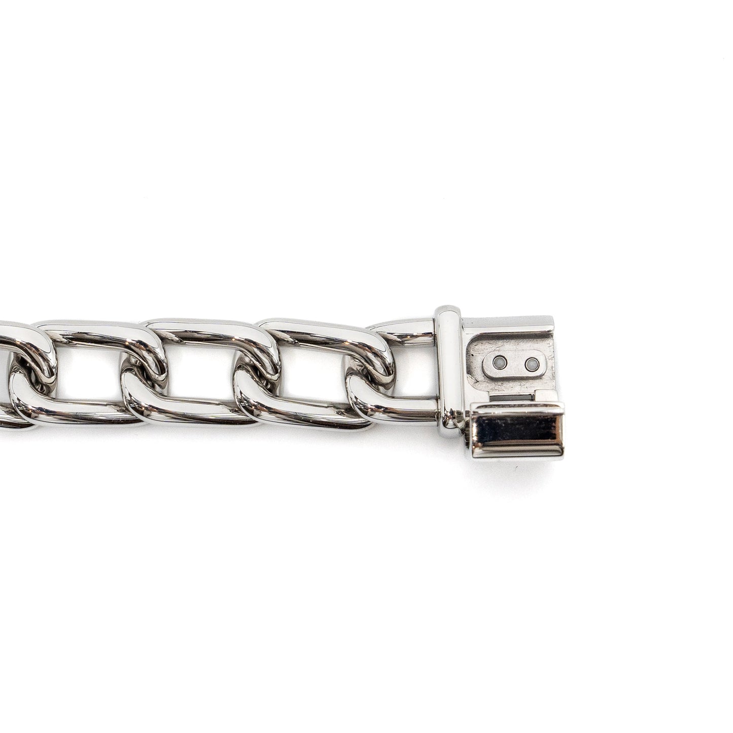 Hermes Nantucket watch small model, 29mm stainless steel white dial