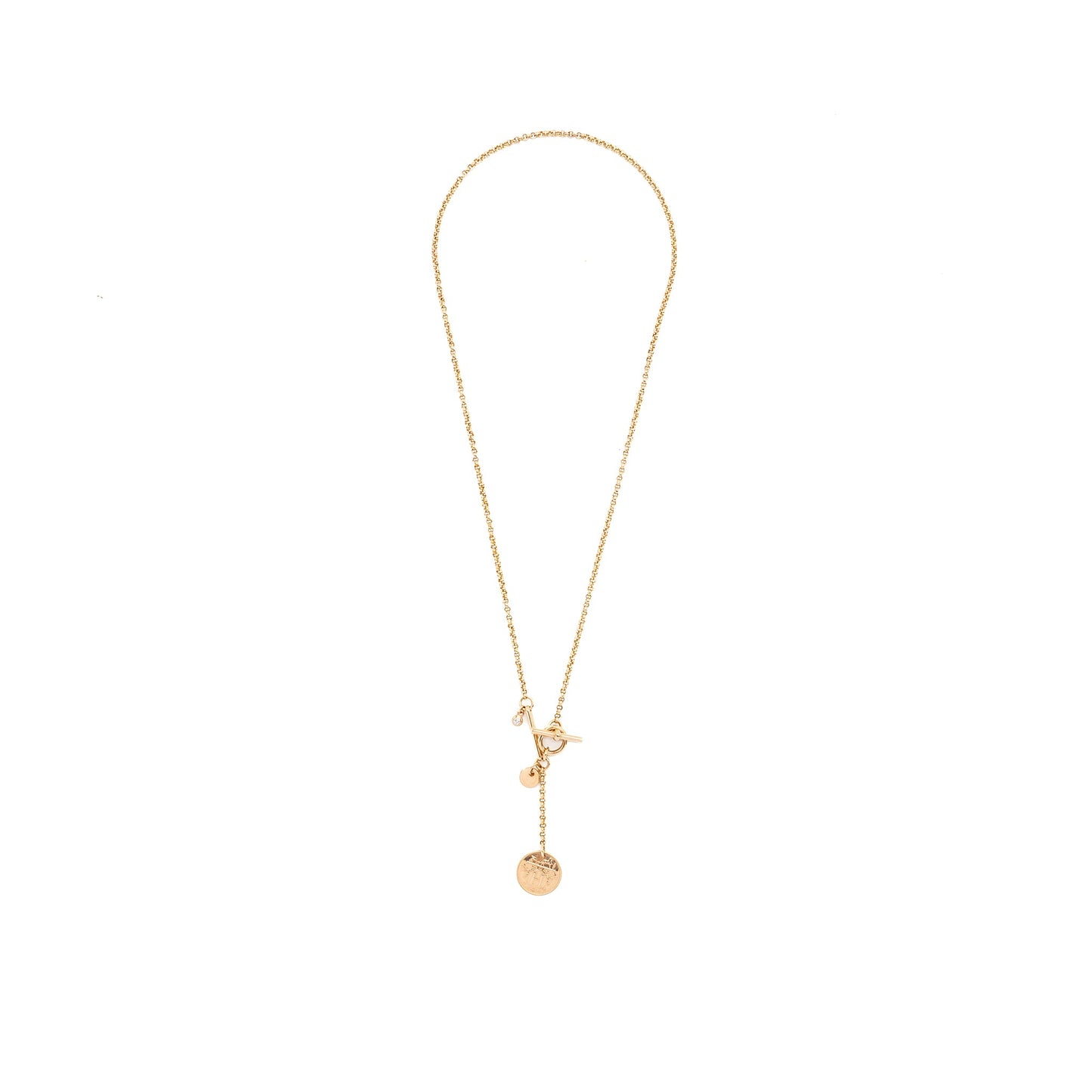 Hermes Ex-Libris Pendant small model, rose gold