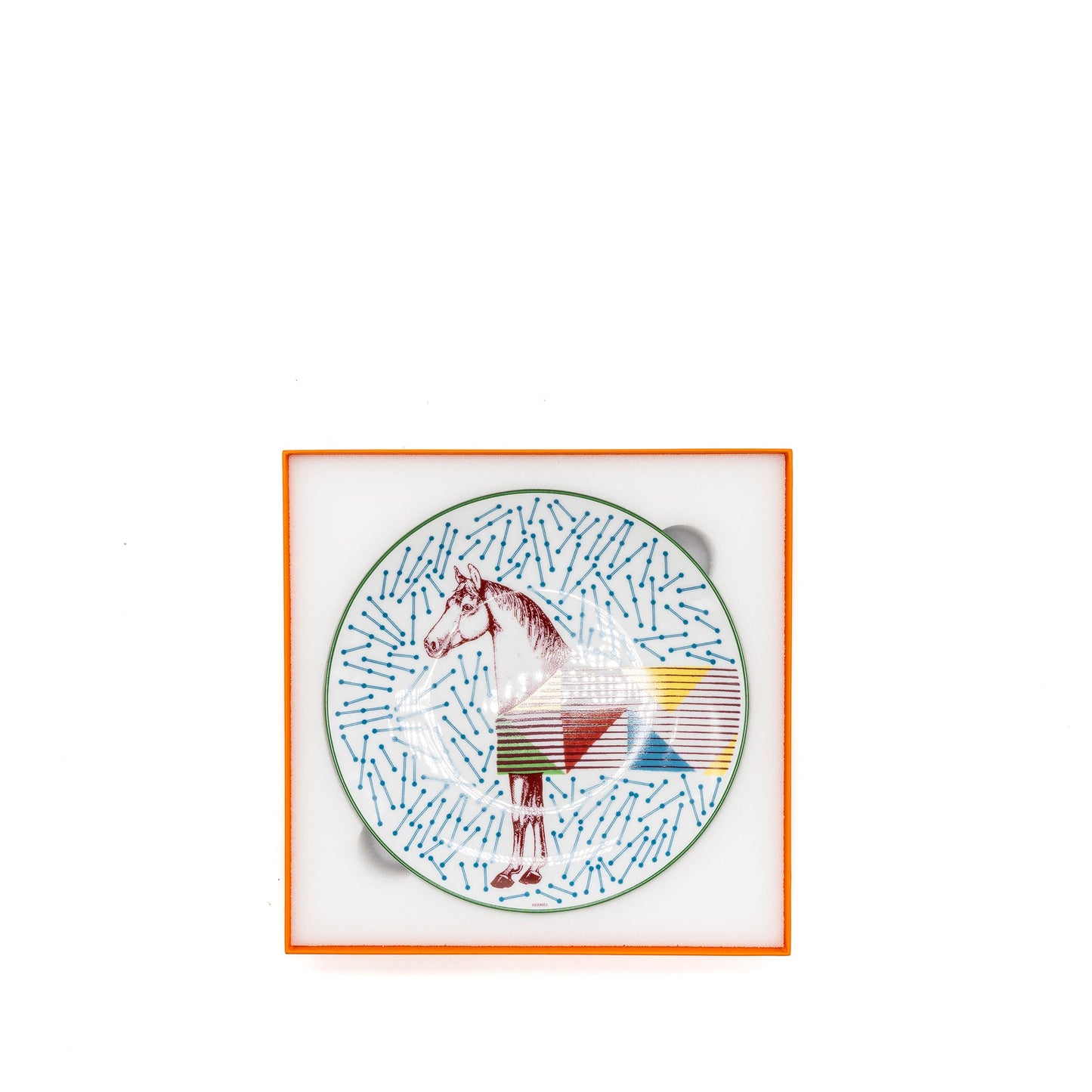 Hermes Hippomobile dessert plate