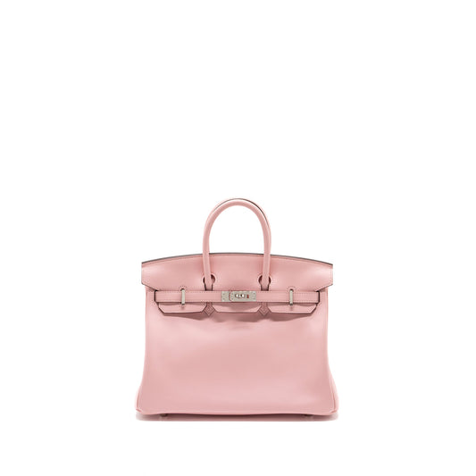 Hermes Birkin 25 Swift 3Q Rose Sakura SHW Stamp D