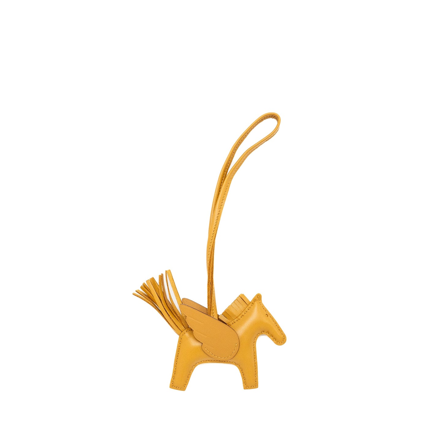 Hermes Rodeo Pegase Pm Bag Charm Sesame Stamp B