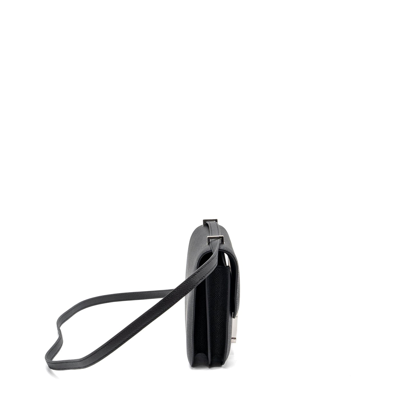 Hermes mini constance epsom black SHW stamp B (New Version)