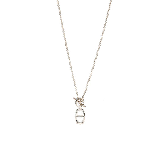 Hermes Chaine D’Ancre Pendant Sterling Silver