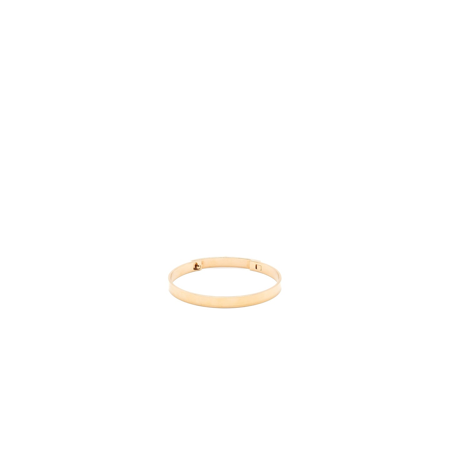 Hermes size ST collier De Chien bracelet small model rose gold diamonds