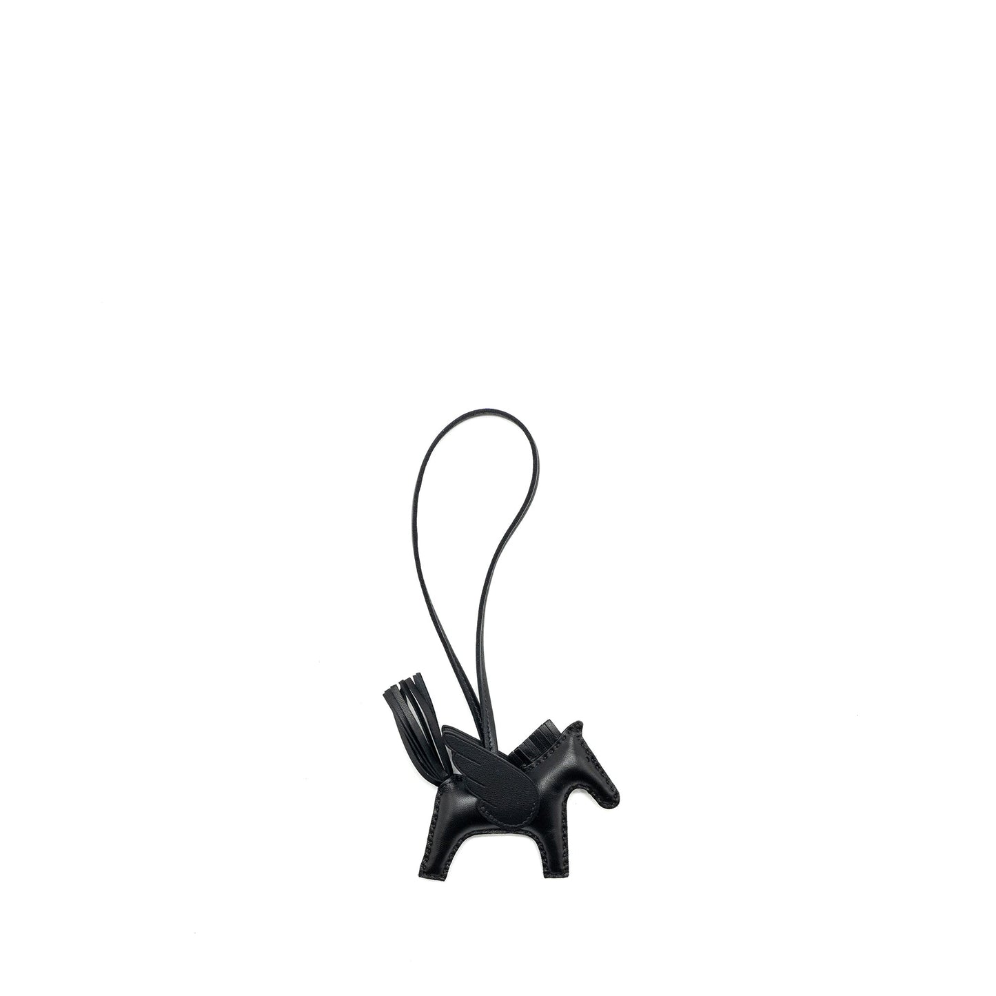 Hermes rodeo pegase pm bag charm so black stamp B