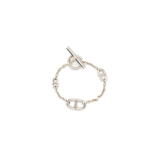 Hermes Size ST Farandole Bracelet Sterling Silver
