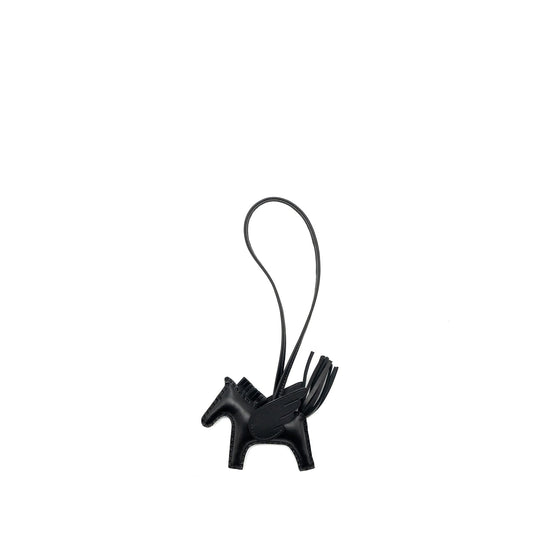 Hermes rodeo pegase pm bag charm so black stamp B