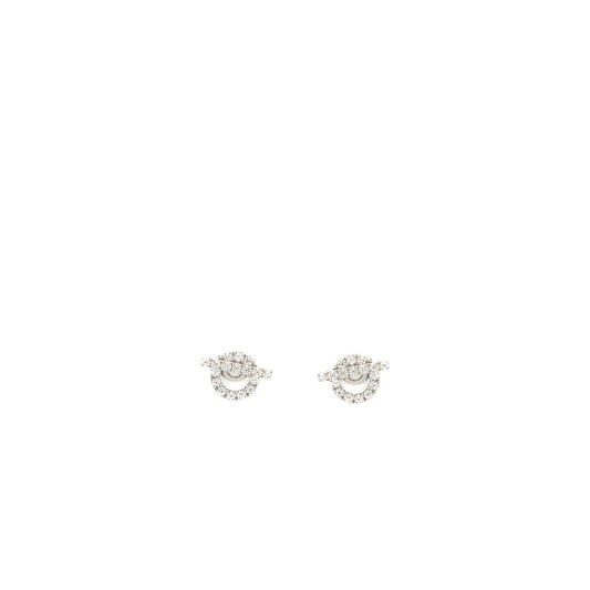 Hermes Finesse Earrings White Gold/Diamonds
