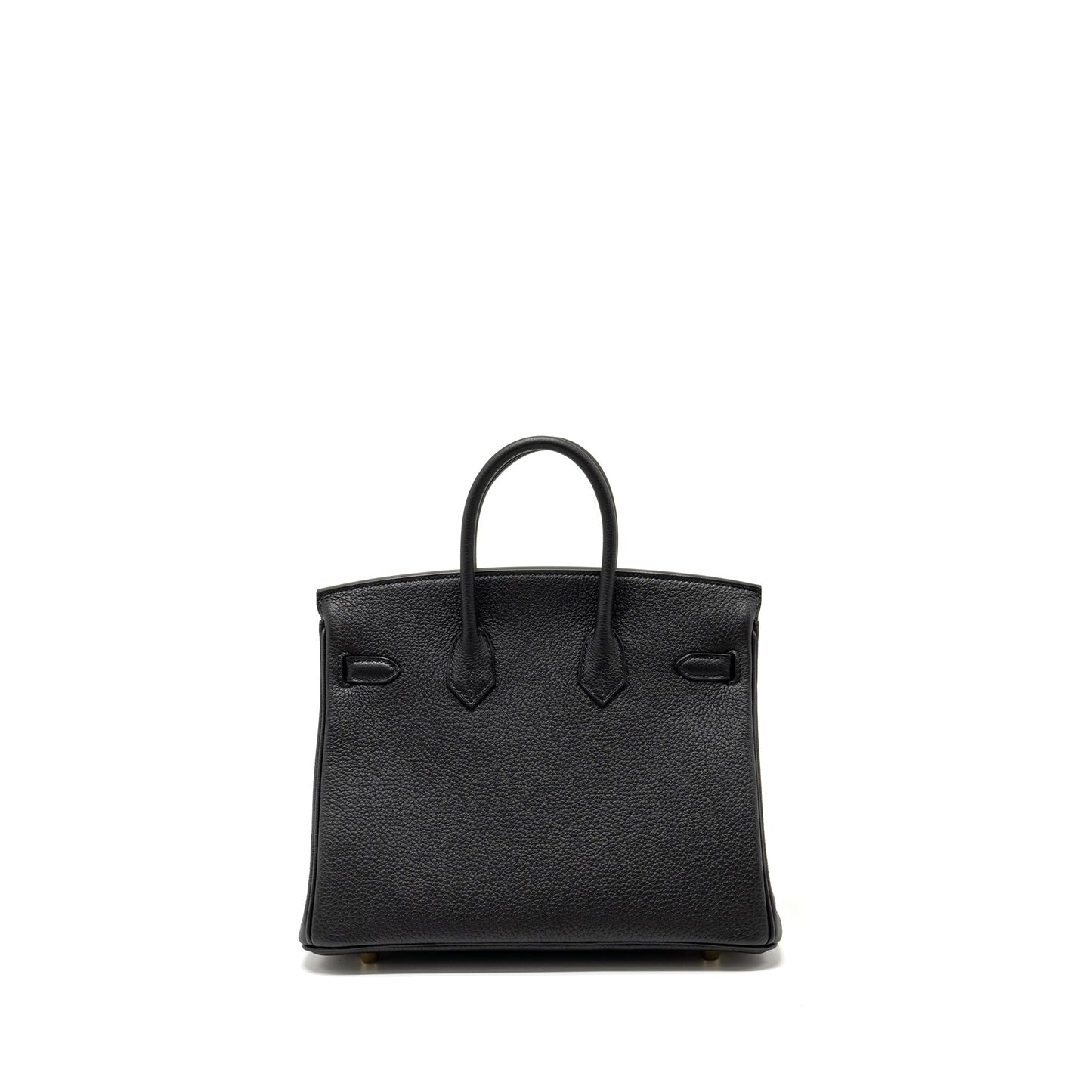 Hermes Birkin 25 Togo Black GHW Stamp W