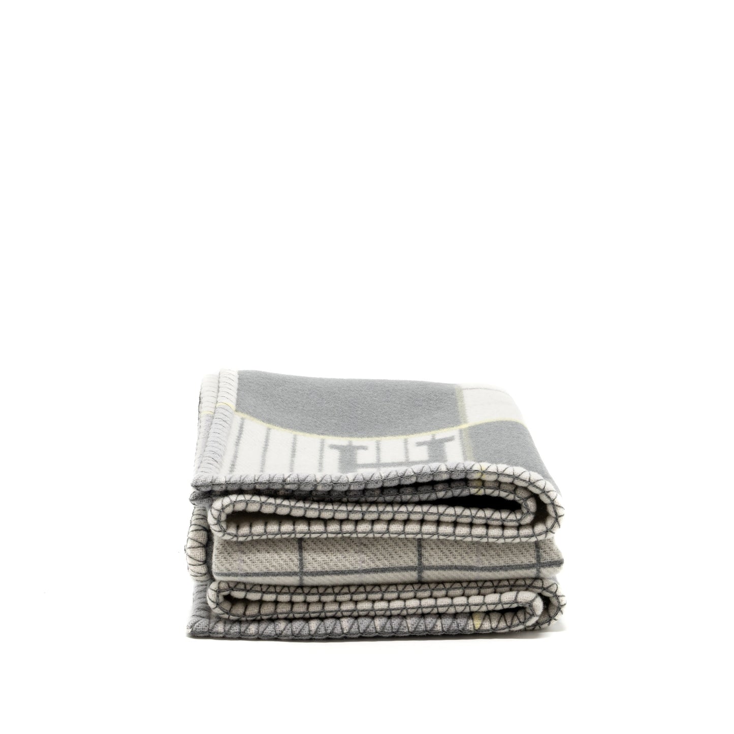 Hermes Avalon Cabriole blanket 140*100cm gris perle