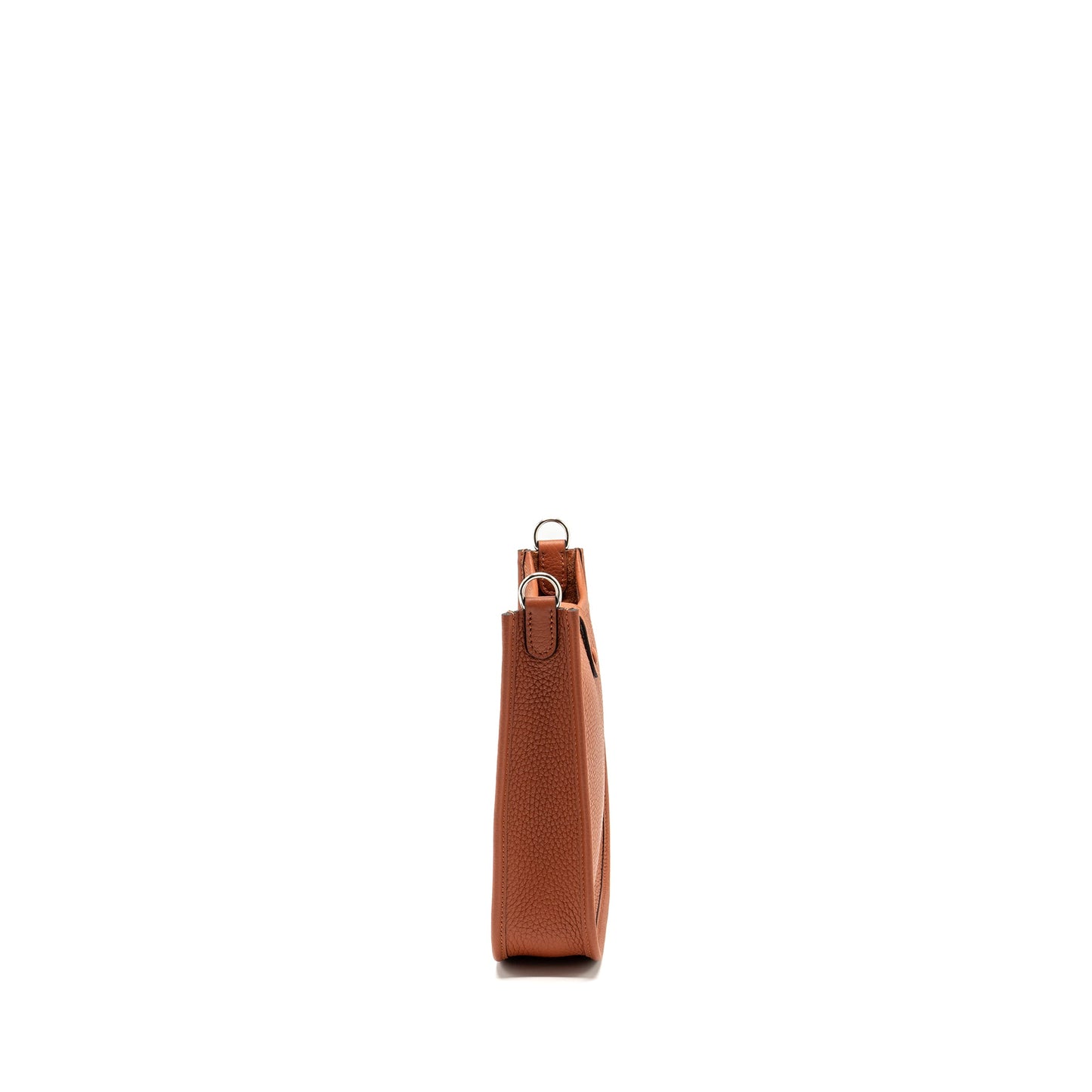 Hermes Mini Evelyn Clemence Cuivre SHW Stamp B